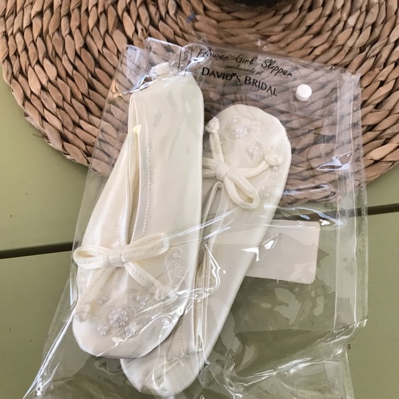 davids bridal flower girl shoes
